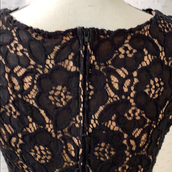 Sequined Lace Fit & Flare Dress from City Studios - Picture 6 of 7